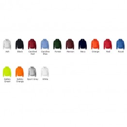 Blank Pullover DryBlend™ adult hooded sweatshirt Blank Gildan White 306gsm, Colours 325gsm GSM Hoodie